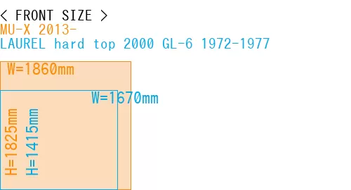 #MU-X 2013- + LAUREL hard top 2000 GL-6 1972-1977